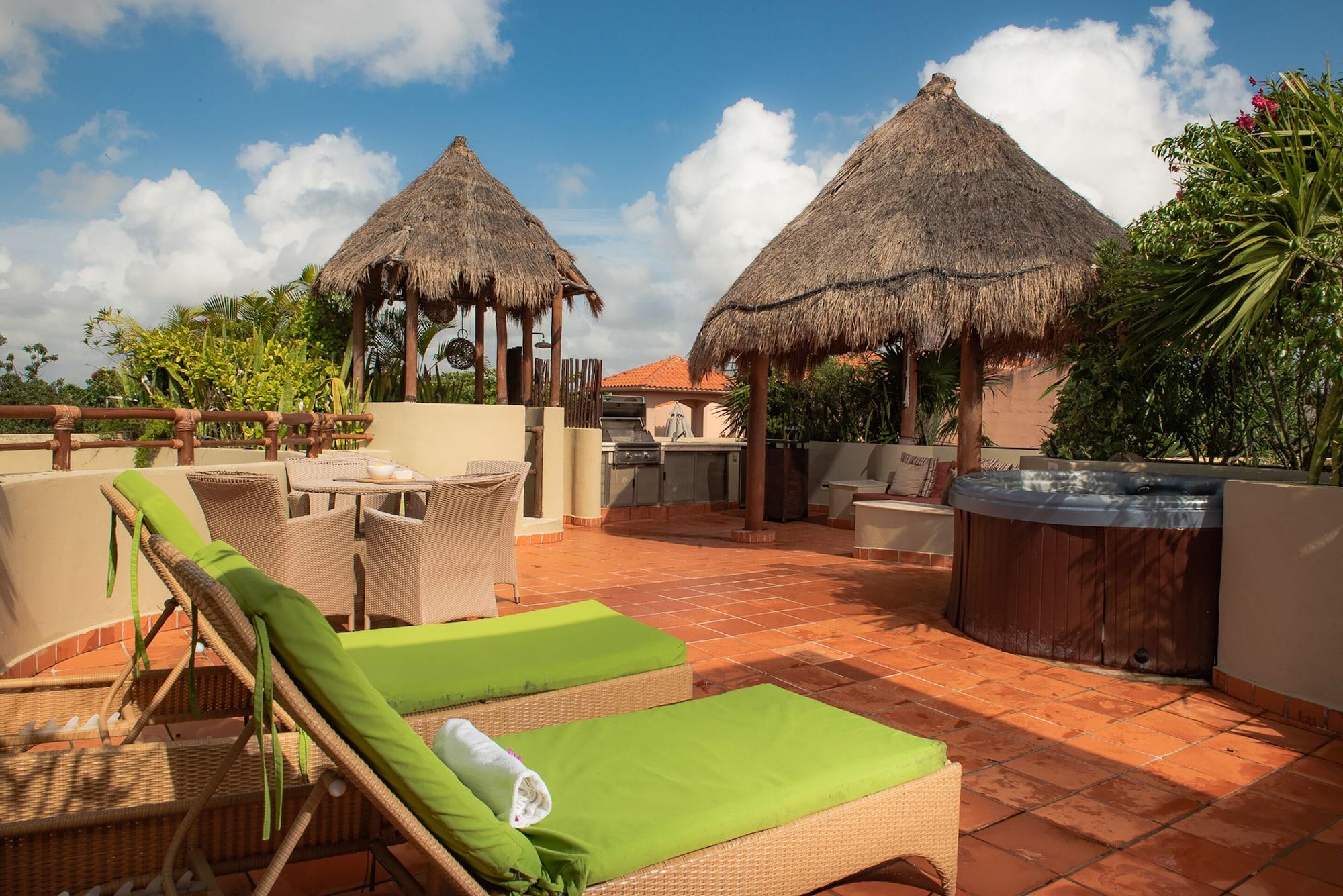 Maya Villa Condo Hotel And Beachclub Playa del Carmen Kültér fotó
